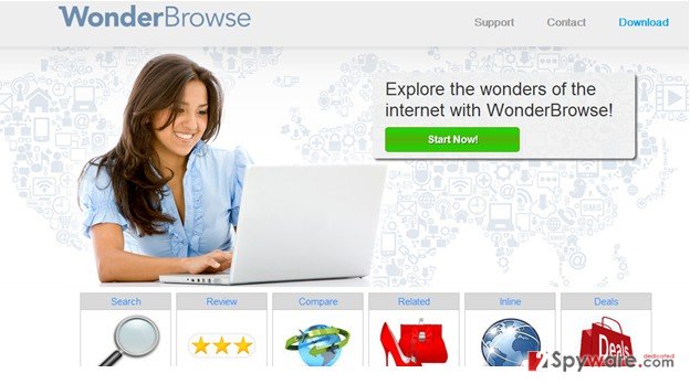 WonderBrowse Ads snapshot WonderBrowse Ads snapshot