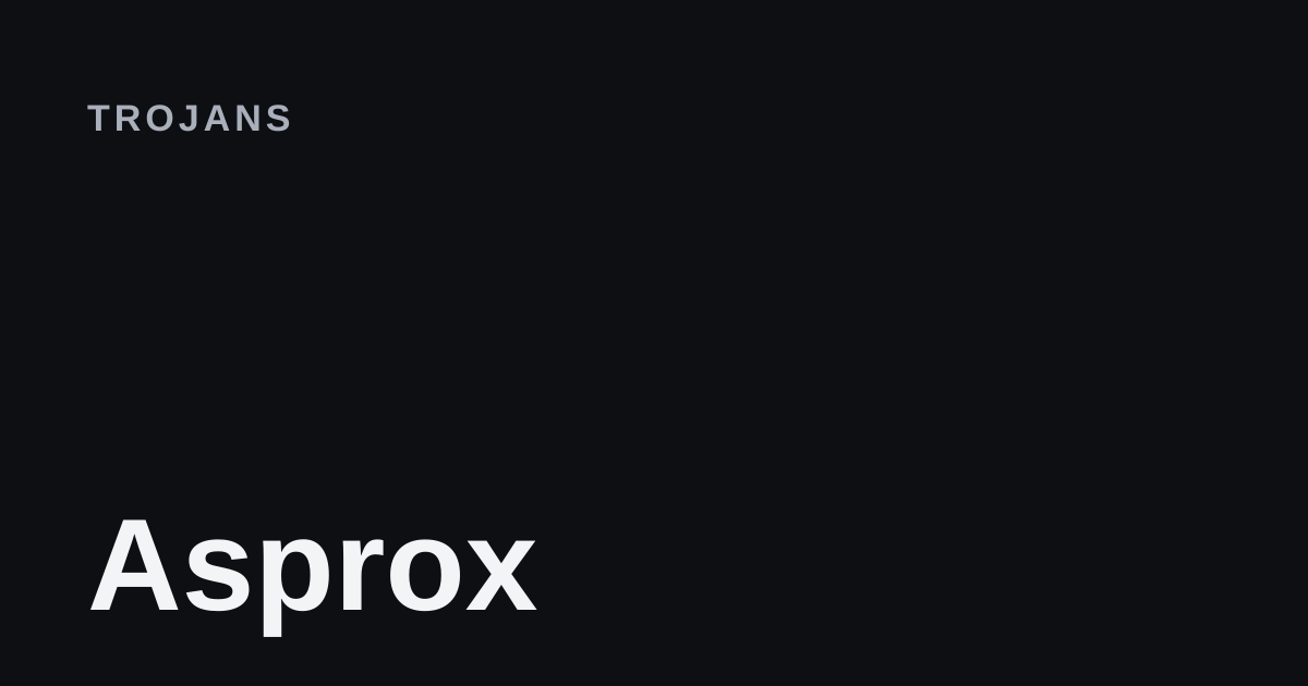Asprox removal guide cover