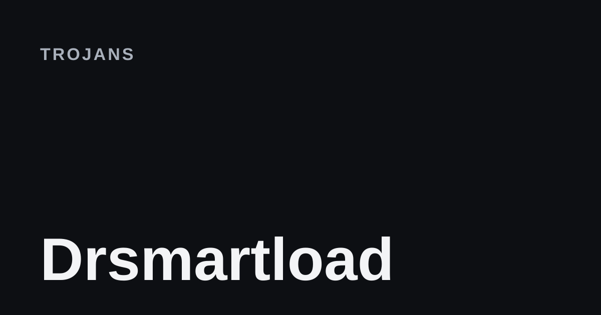 Drsmartload removal guide cover