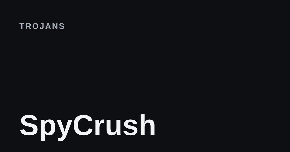 SpyCrush removal guide cover
