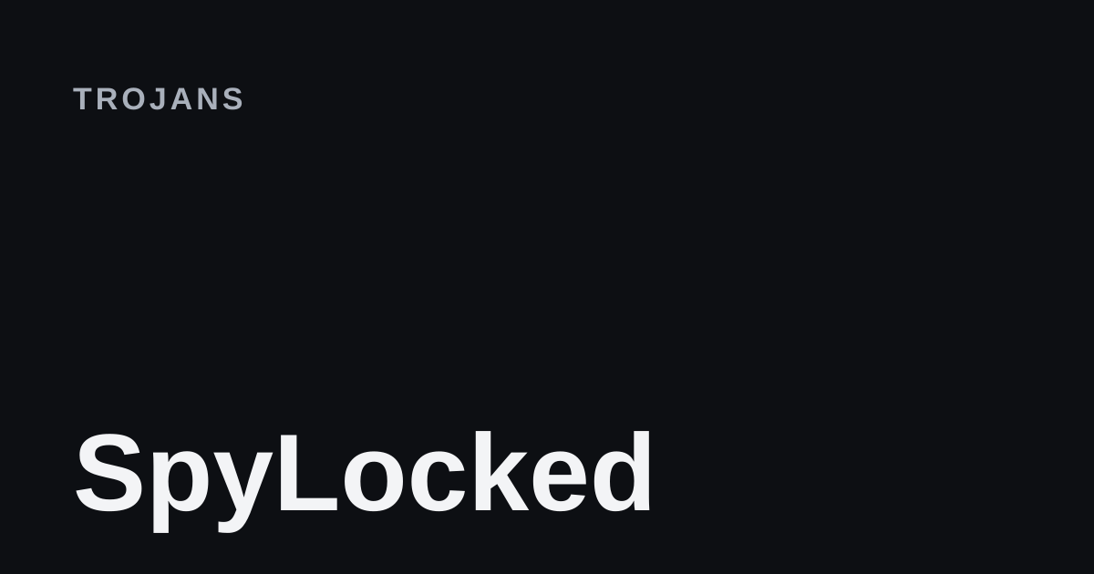 SpyLocked removal guide cover