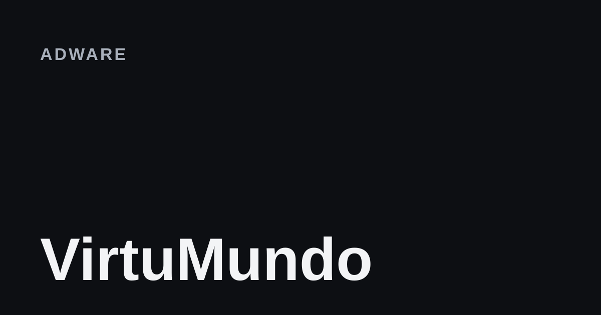 VirtuMundo removal guide cover
