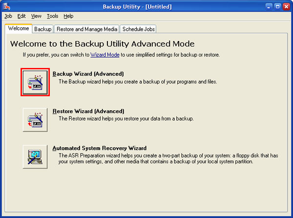 Backing up and restoring the Windows registry