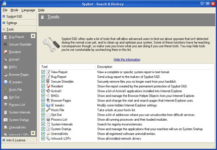 Spybot – Search & Destroy tutorial