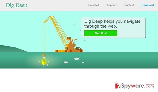Dig Deep ads