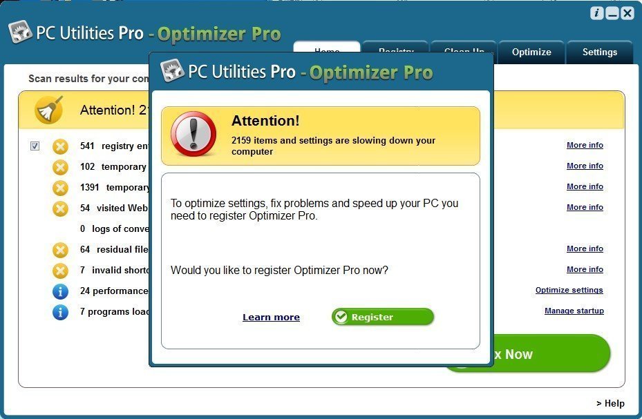 PC Utilities Pro – Optimizer Pro