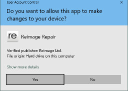 Click 'Yes' or 'Run'
