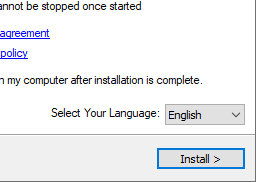 Follow Installer Instructions
