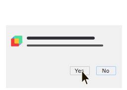 Click 'Yes' or 'Run'