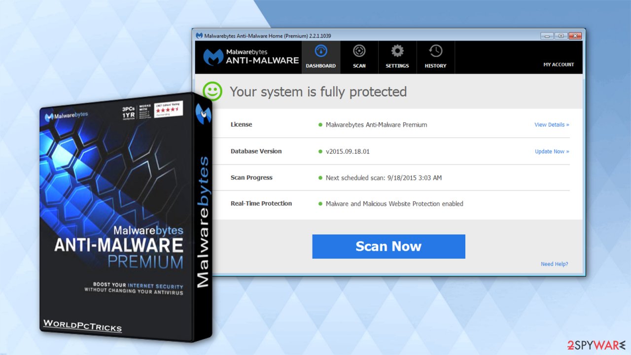 Malwarebytes Anti-malware Free