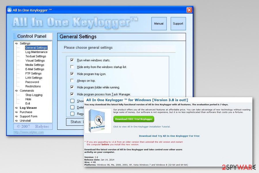 AllInOne keylogger