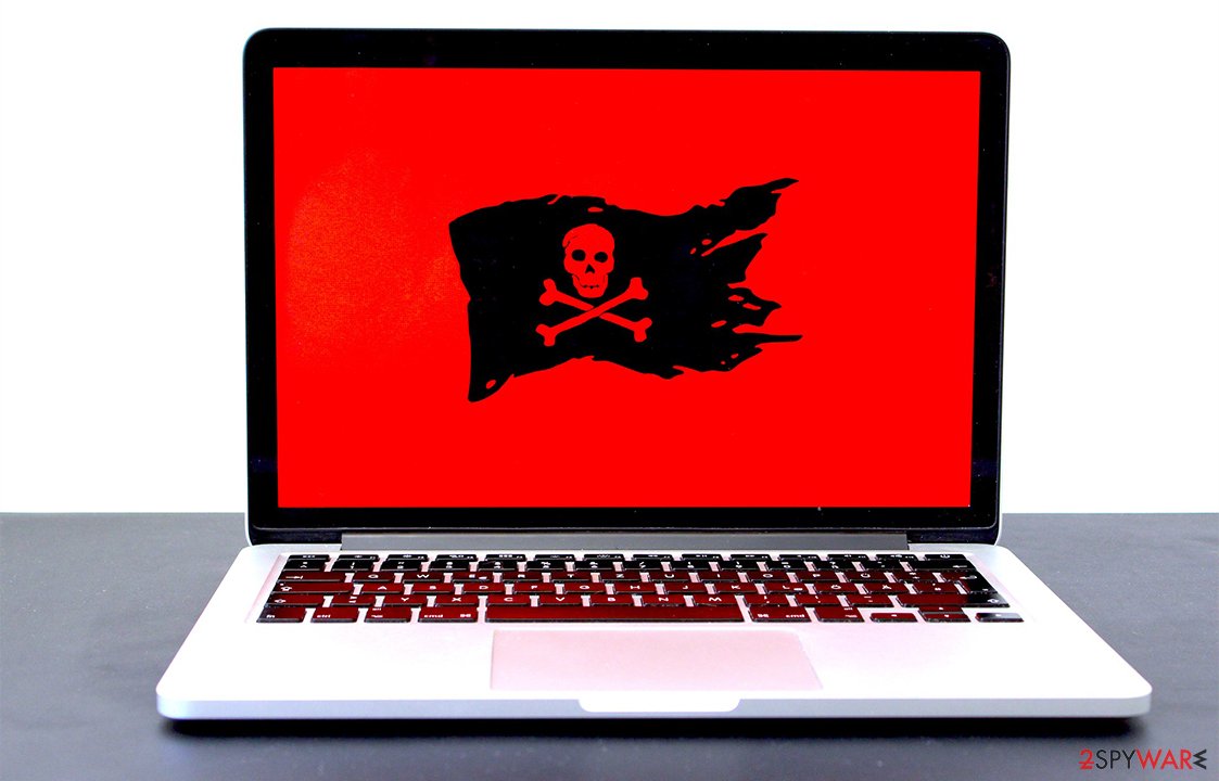 Software pirating malware