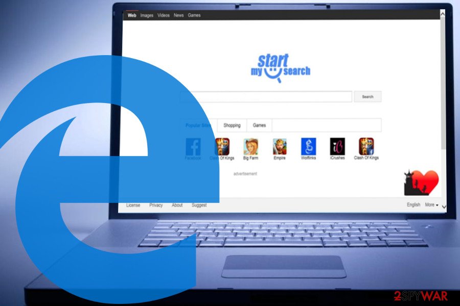 Browser hijacker on Microsoft Edge