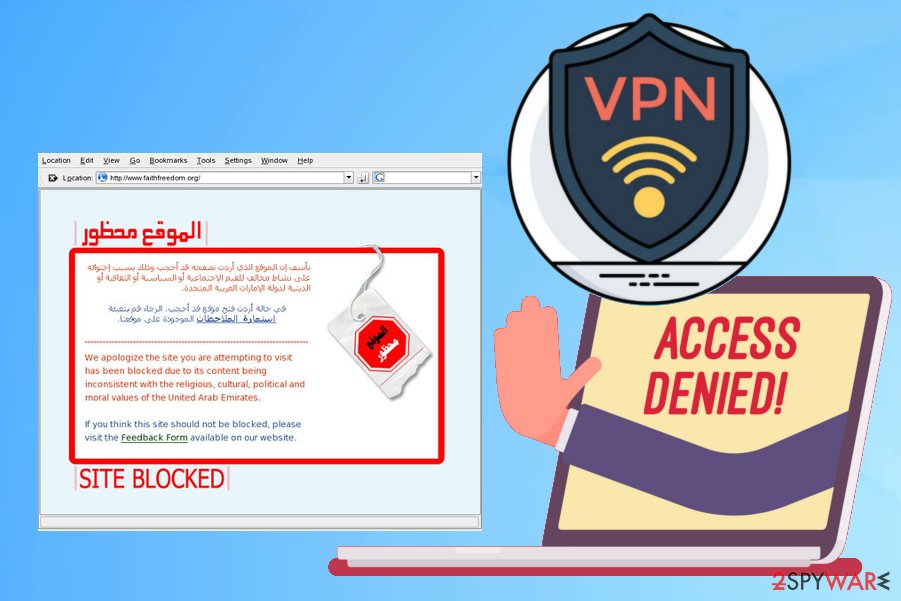 VPN helps with geo-location block