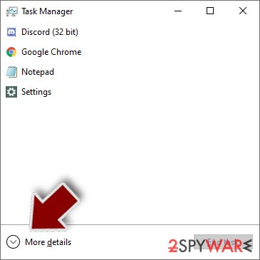 Open task manager