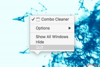 Quit Combo Cleaner