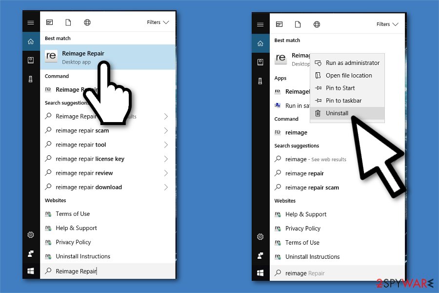 how to uninstall reimage cleaner on windows 10 how to uninstall reimage cleaner on windows 10