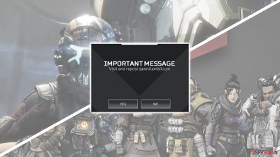 Apex Legends hacked