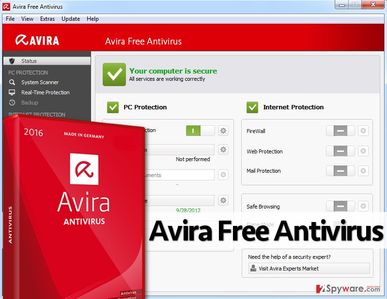 avira antivirus free download for windows 7