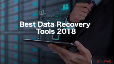 Pick the best free data recovery tool of 2018