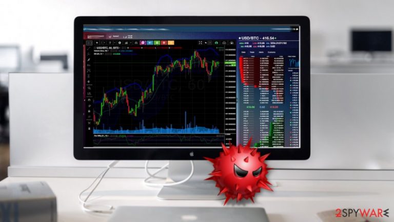 Malware campaign involves fake cryptocurrency trading page