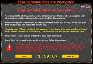 Beware!!! Ransomware threats have just started their second round!