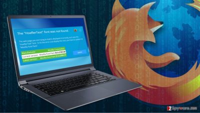 HoeflerText scam attacks Mozilla Firefox