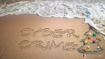 Cyber crime on a holiday
