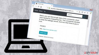 DoppelPaymer malware creates Dopple leaks site for victim data reveal
