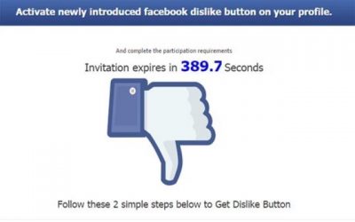 Steer clear of Facebook “Dislike” scams!