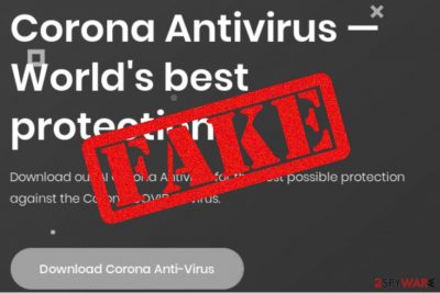 BlackNET malware spread via fake Corona antivirus tool