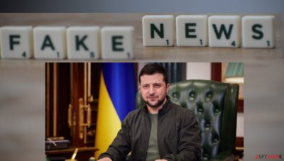 Fake news spread about Zelenskiy being in intensive care
