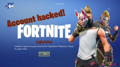 Fortnite hack: account can be stolen