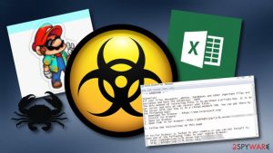 Super Mario image utilized to infect Italian users with GandCrab