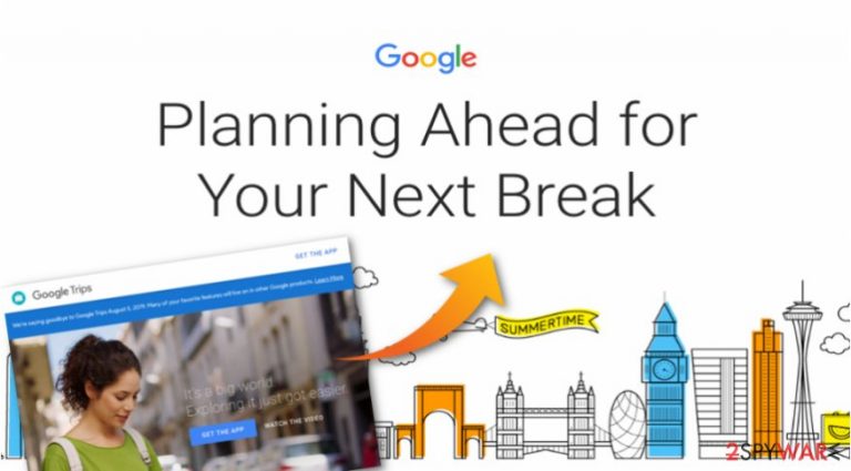 Announcement by Google: Trips app shut down but more is to come
