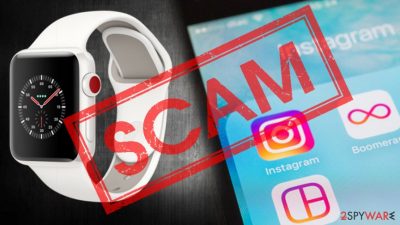 Instagram Apple watch scam