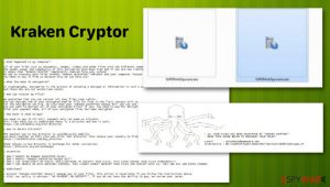 Kraken Cryptor 1.5 disguised as SuperAntiSpyware executable