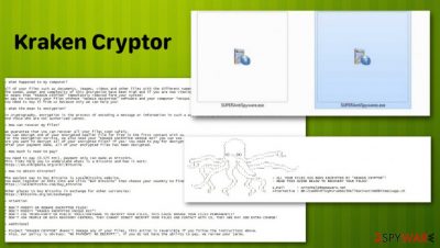 Kraken Cryptor ransomware newest version 