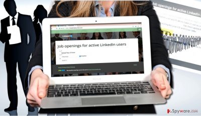 LinkedIn scam seeks to collect victims' CVs