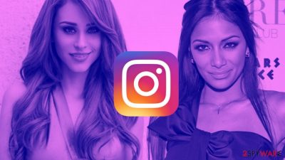 Yanet Garcia and Nicole Scherzinger Instagram hacked