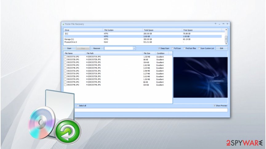 Puran file recovery software