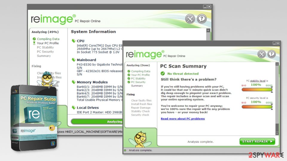 Reimage PC repair