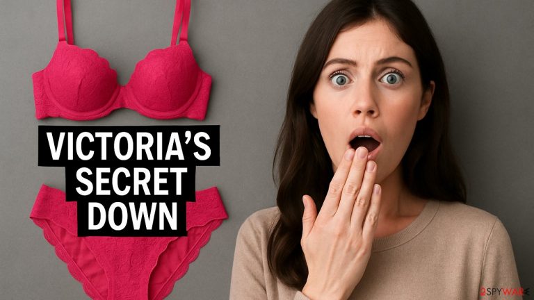 Security incident shuts down Victoria's Secret site