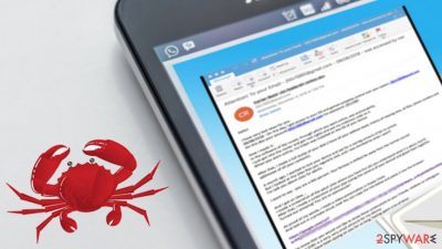 Sextortion scams spread ransomware