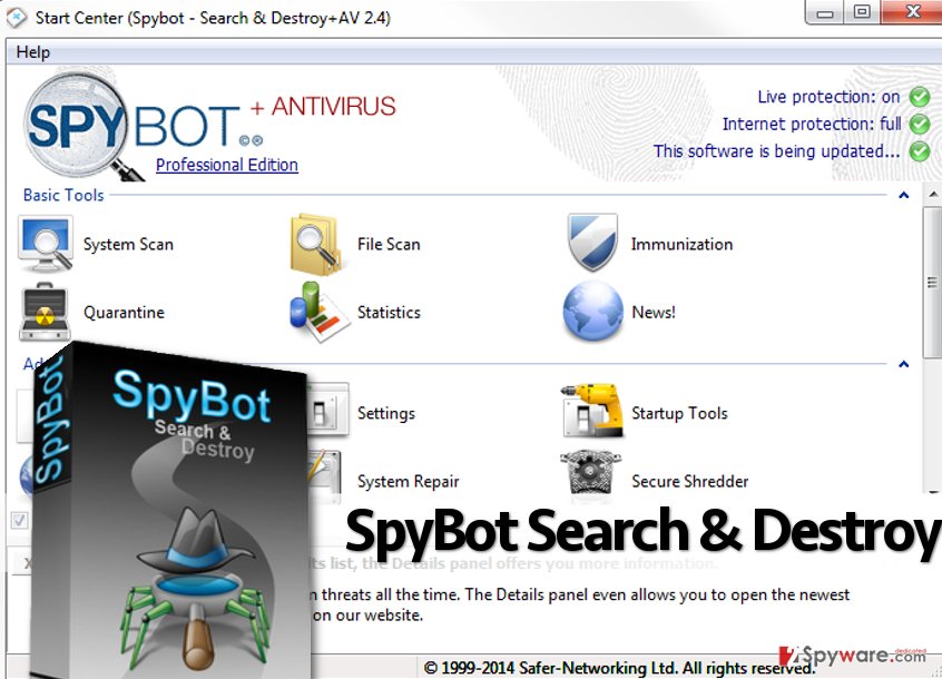 SpyBot Search and Destroy