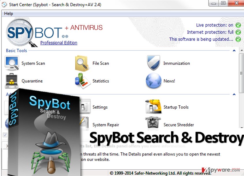 SpyBot Search and Destroy