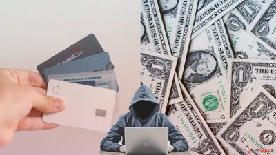 Stolen credit cards on the deep web