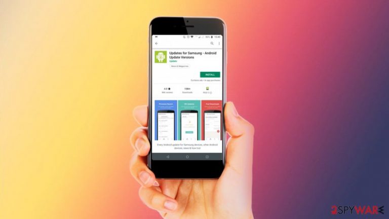 Google Play app "Updates for Samsung" downloaded 10 million times