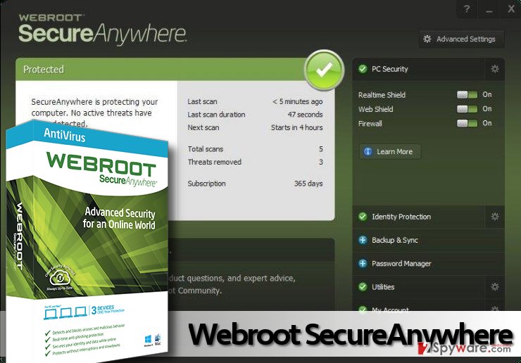 Webroot SecureAnywhere AntiVirus