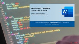 Fin7 uses Windows 11 themed documents in a spear-phishing campaign